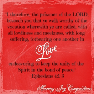 Ephesians 4.1-3 Love